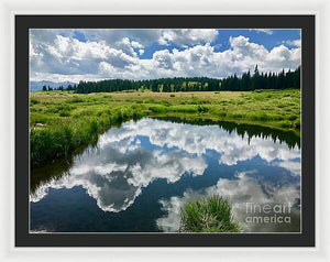 Heaven in the Water - Framed Print