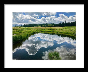 Heaven in the Water - Framed Print