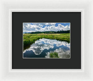 Heaven in the Water - Framed Print