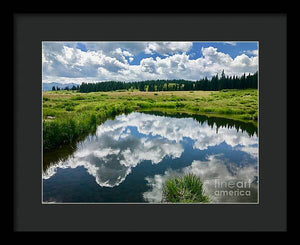 Heaven in the Water - Framed Print