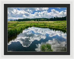 Heaven in the Water - Framed Print