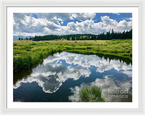 Heaven in the Water - Framed Print