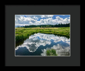 Heaven in the Water - Framed Print