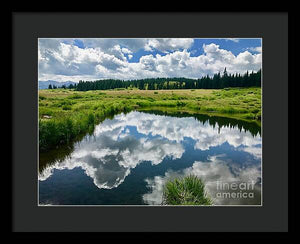 Heaven in the Water - Framed Print