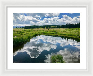 Heaven in the Water - Framed Print