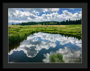 Heaven in the Water - Framed Print