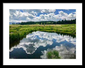 Heaven in the Water - Framed Print