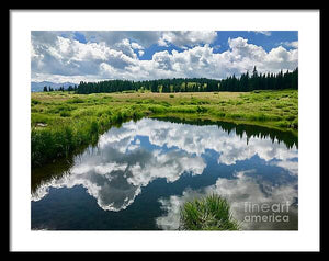 Heaven in the Water - Framed Print