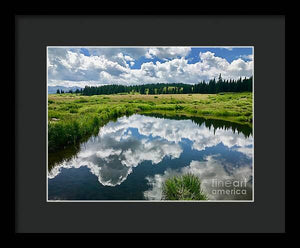 Heaven in the Water - Framed Print