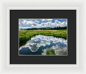 Heaven in the Water - Framed Print