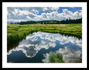 Heaven in the Water - Framed Print