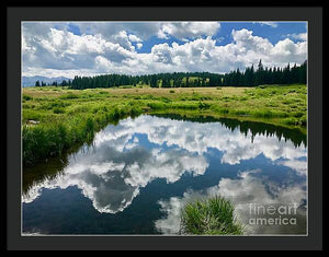 Heaven in the Water - Framed Print