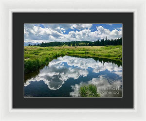 Heaven in the Water - Framed Print