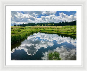 Heaven in the Water - Framed Print