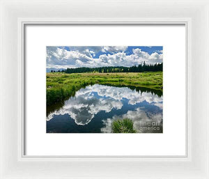 Heaven in the Water - Framed Print