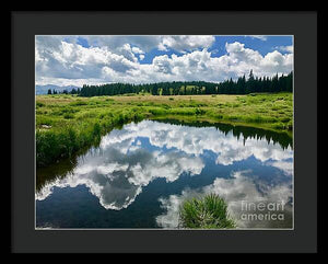 Heaven in the Water - Framed Print