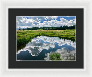 Heaven in the Water - Framed Print