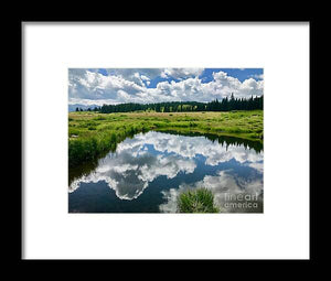 Heaven in the Water - Framed Print