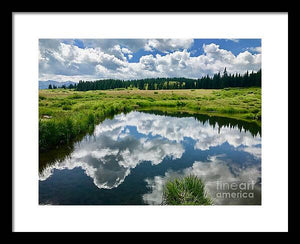 Heaven in the Water - Framed Print