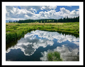 Heaven in the Water - Framed Print