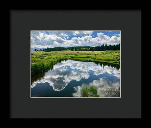 Heaven in the Water - Framed Print