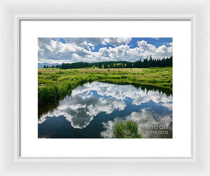 Heaven in the Water - Framed Print