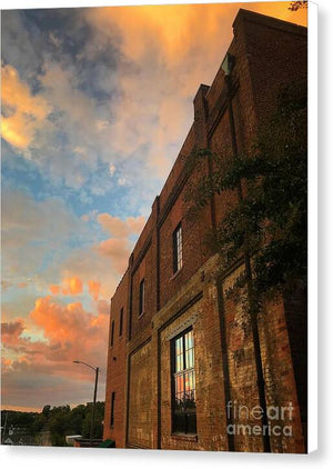 History and Clouds - Canvas Print