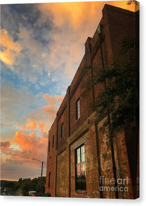 History and Clouds - Canvas Print