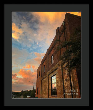 History and Clouds - Framed Print