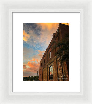 History and Clouds - Framed Print