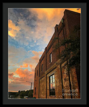 History and Clouds - Framed Print