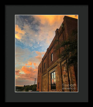 History and Clouds - Framed Print