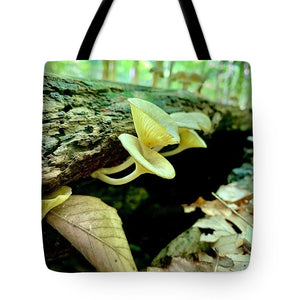 Lacy Mushrooms - Tote Bag