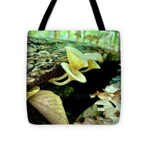 Lacy Mushrooms - Tote Bag