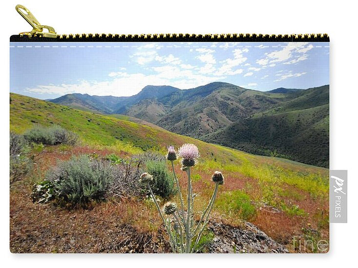 Mountain Thistle - Zip Pouch