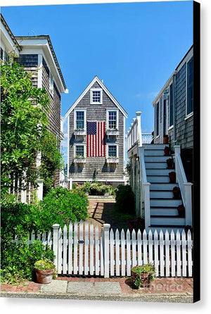 Patriotic Perch - Canvas Print