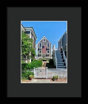 Patriotic Perch - Framed Print