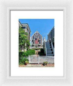 Patriotic Perch - Framed Print