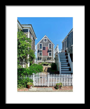 Patriotic Perch - Framed Print