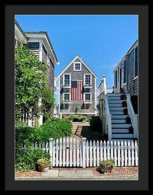 Patriotic Perch - Framed Print