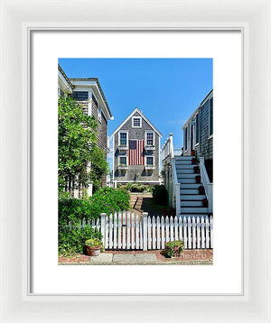 Patriotic Perch - Framed Print