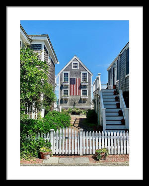 Patriotic Perch - Framed Print