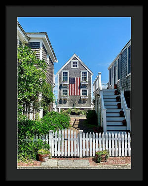 Patriotic Perch - Framed Print