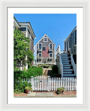 Patriotic Perch - Framed Print