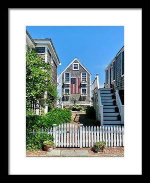 Patriotic Perch - Framed Print