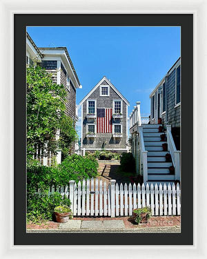 Patriotic Perch - Framed Print