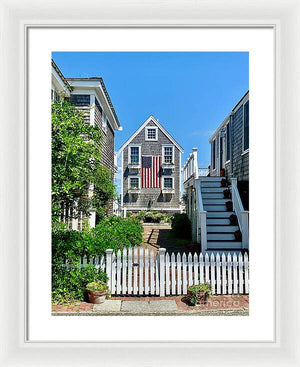 Patriotic Perch - Framed Print