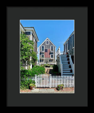 Patriotic Perch - Framed Print