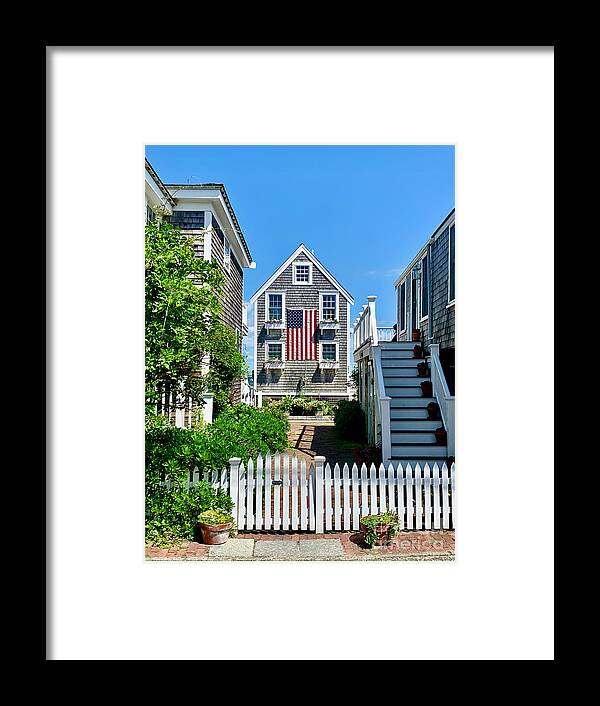 Patriotic Perch - Framed Print