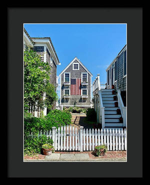 Patriotic Perch - Framed Print